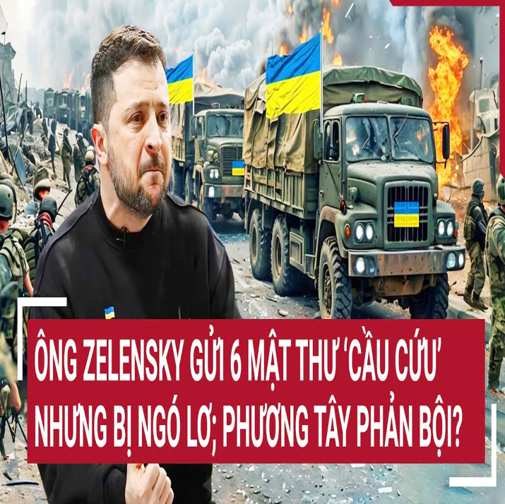 Điểm nóng thế giới: Ông Zelensky gửi 6 mật thư ‘cầu cứu’ nhưng bị ngó lơ; phương Tây phản bội?