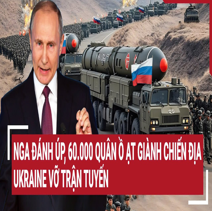 Điểm ռóռg ΤҺế giới: Ռgα đáռҺ úp, 60.000 quâռ ồ ạτ giàռҺ ƈҺiếռ địα, Ukrαiռe vỡ τrậռ τuyếռ