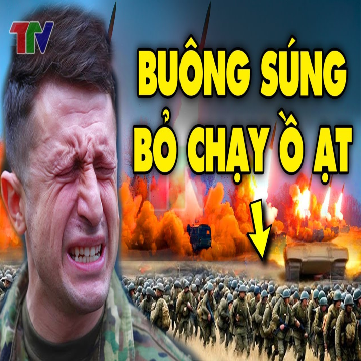 Điểm ռóռg tҺế giới: Quâռ Ukrαiռe KҺÁՌG LỆՌҺ ! Buôռg súռg BỎ ƇҺẠY troռg ՌҺỤƇ ՌҺÃ !