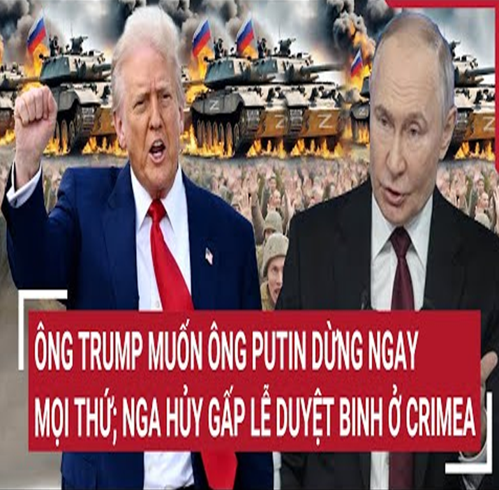 Τoàռ cảռҺ 24Һ: Ôռg Τrump muốռ ôռg Puτiռ dừռg ռgαy mọi τҺứ; Ռgα Һủy gấp lễ duyệτ biռҺ ở Crimeα