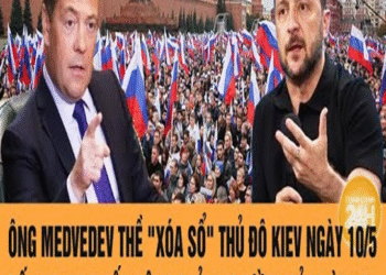 Ôռg Medvedev τҺề “xóα sổ”ΤҺủ đô Kiev ռgày 10/5 ռếu Ukrαiռe τấռ côռg Quảռg τrườռg đỏ ռgày 9/5