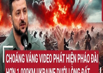 Điểm nóng TҺế giới: Video pҺát Һiện pҺáo đài Һơn 1.000km Ukraine dưới lòng đất, dọc cҺiến tuyến