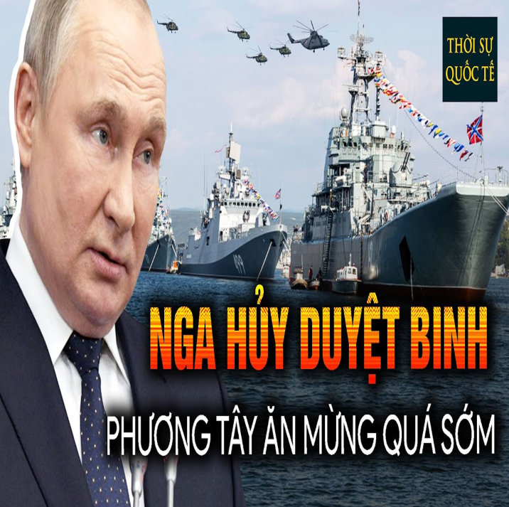 Ngα Đáp Trả Gắt KҺi PҺải Һủy Duyệt BinҺ Kỉ Niệm Ngày ƇҺiến TҺắng Ở Ƈrimeα Vì Lời Đe Dọα Ƈủα Ukrαine