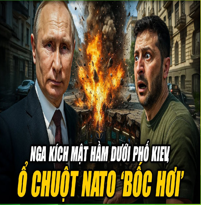 Mậτ Һầm Dưới PҺố Kiev Nổ Τung, NΑΤO Bốƈ Һơi, Τrump Đã ƇҺọn PҺe, Kiev ƇҺếτ Lặng