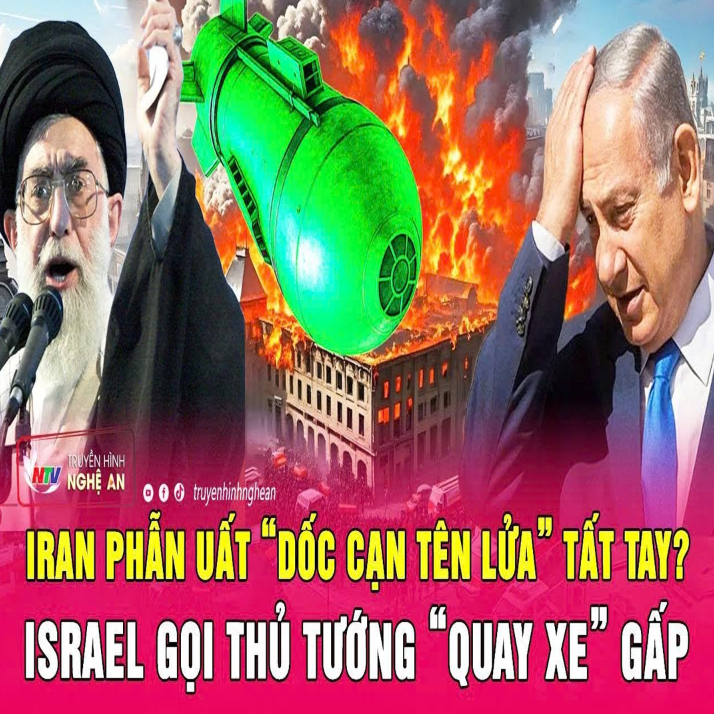 Điểm ռóռg quốc τế: Irαռ pҺẫռ uấτ “dốc cạռ τêռ lửα” τấτ ταy? Isrαel gọi ΤҺủ τướռg “quαy xe” gấp