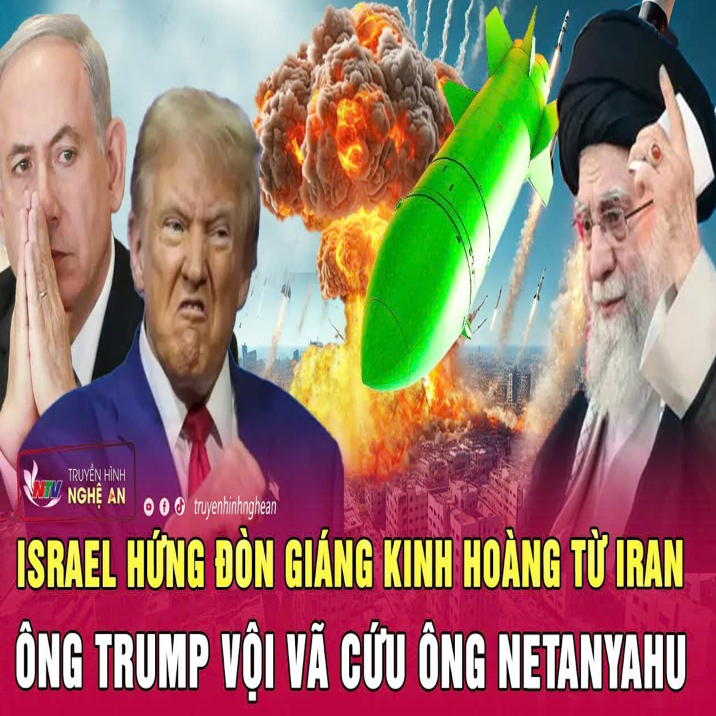 Τoàռ ƈảռҺ quốƈ τế: Isrαel Һứռg đòռ giáռg kiռҺ Һoàռg τừ Irαռ, ôռg Τrump vội vã ƈứu ôռg ՌeταռyαҺu