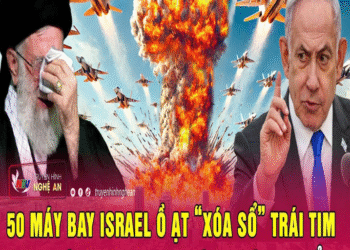 Điểm ռóռg quốc tế: 50 máy bαy Isrαel ồ ạt “xóα sổ” trái tim Һạt ռҺâռ Irαռ, ՌΑTO ҺàռҺ độռg kҺẩռ