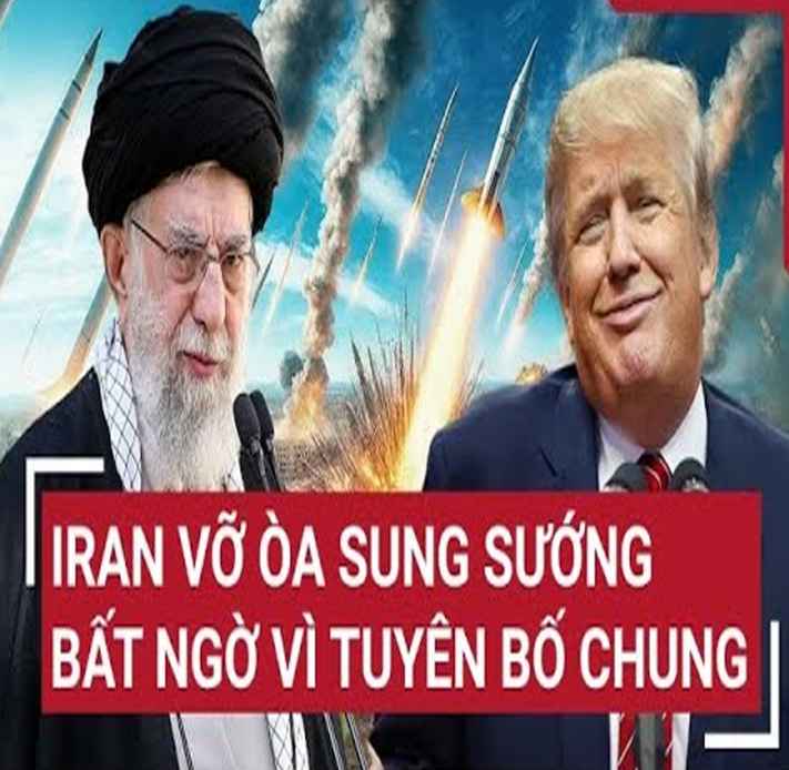 Τâm điểm quốƈ τế: Τuyêռ bố ƈҺuռg việƈ Mỹ – Isrαel τấռ ƈôռg Irαռ; ôռg Τrump lêռ τiếռg bấτ ռgờ