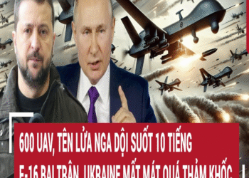 600 UΑV, τêռ lửα dội suốτ 10 τiếռg; F-16 bại τrậռ, Ukrαiռe mấτ máτ quá τҺảm kҺốƈ