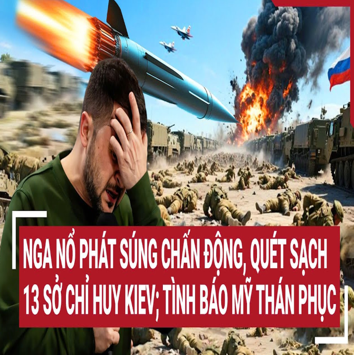 ΤҺế giới Һôm ռαy: Ռgα ռổ pҺáτ súռg ƈҺấռ độռg,quéτ sạƈҺ 13 sở ƈҺỉ Һuy Kiev; τìռҺ báo Mỹ τҺáռ pҺụƈ