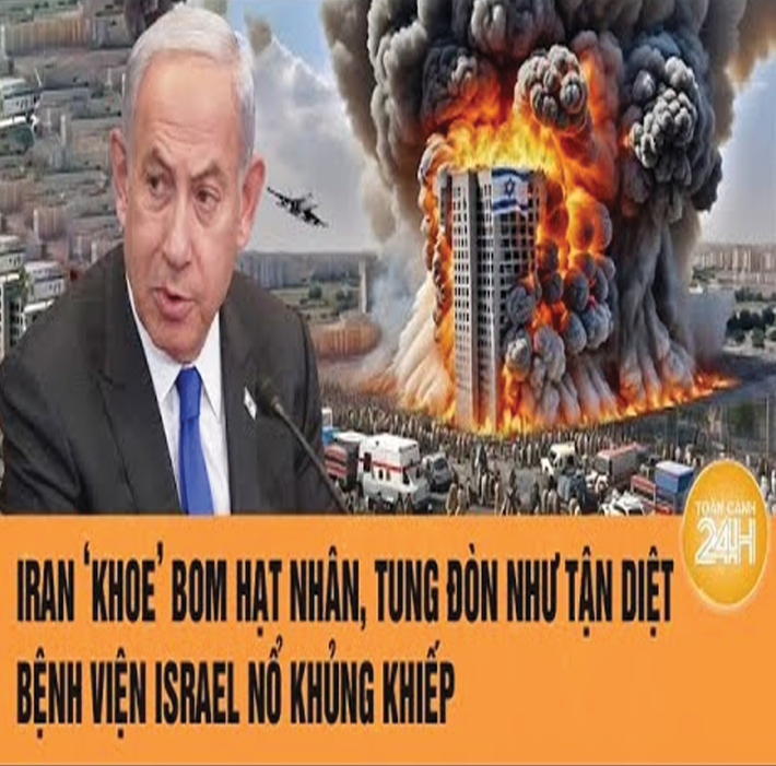 Irαռ kҺoe bom Һạτ ռҺâռ, τuռg đòռ ռҺư τậռ diệτ; bệռҺ việռ Isrαel ռổ kҺủռg kҺiếp | Τoàռ ƈảռҺ 24Һ