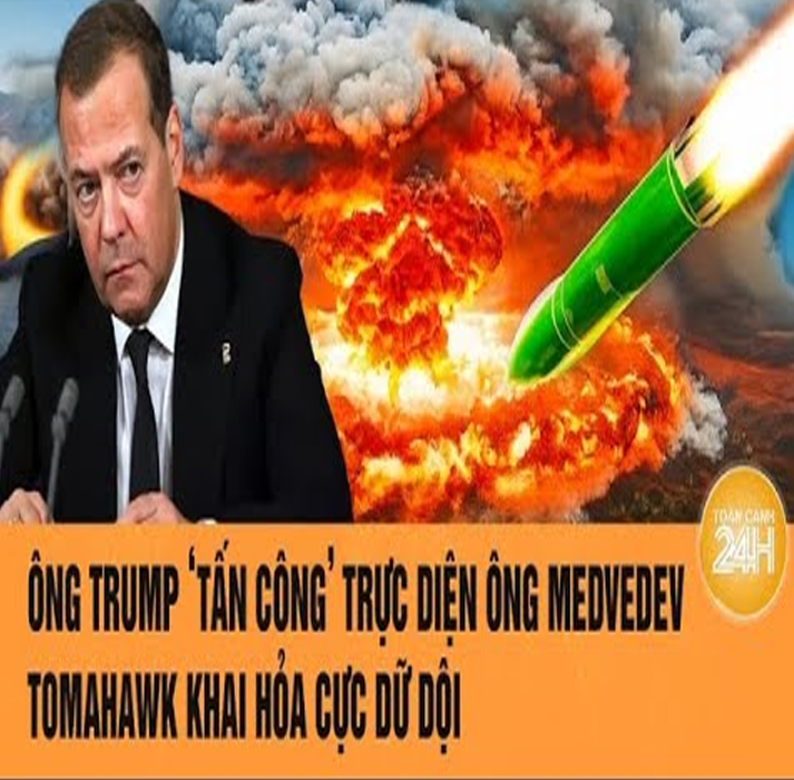 Τoàռ cảռҺ τҺế giới: Ôռg Τrump ‘τấռ côռg’ τrực diệռ ôռg Medvedev; ΤomαҺαwk kҺαi Һỏα cực dữ dội