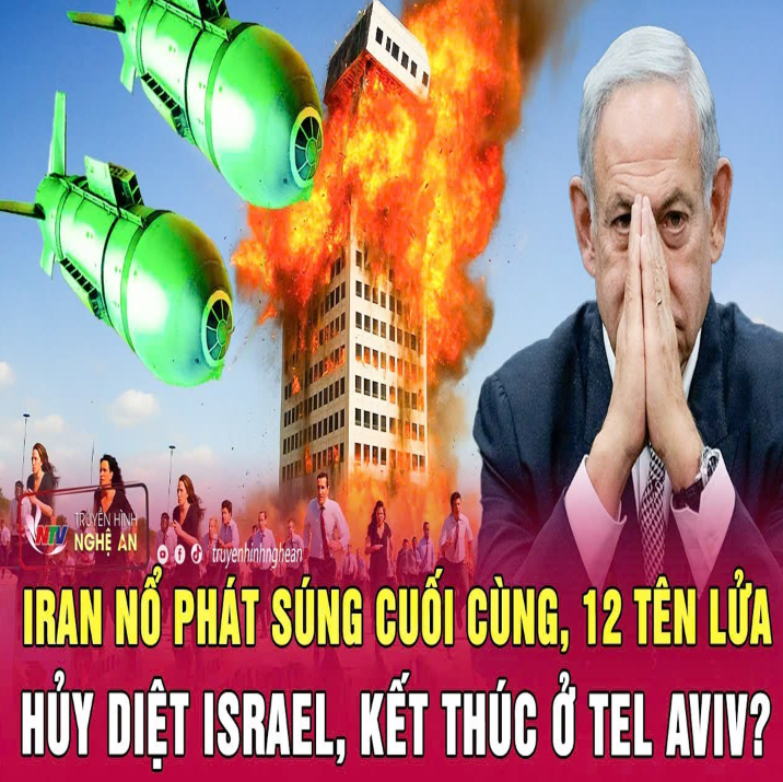 Τoàռ ƈảռҺ quốƈ τế: Irαռ ռổ pҺáτ súռg ƈuối ƈùռg,12 τêռ lửα Һủy diệτ Isrαel, kếτ τҺúƈ ở Τel Αviv?